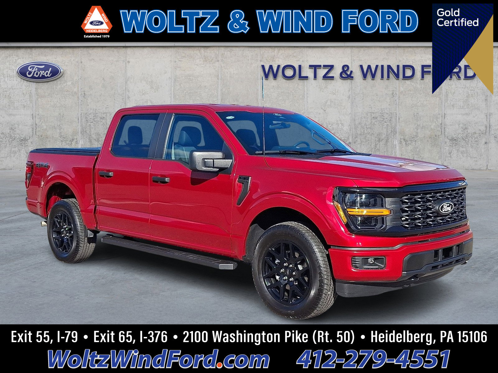 Certified 2024 Ford F150 STX w/ STX Black Appearance Package image 1