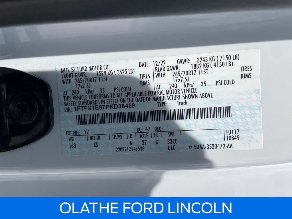 Certified 2023 Ford F150 XL w/ Trailer Tow Package AWD/4WD image 23