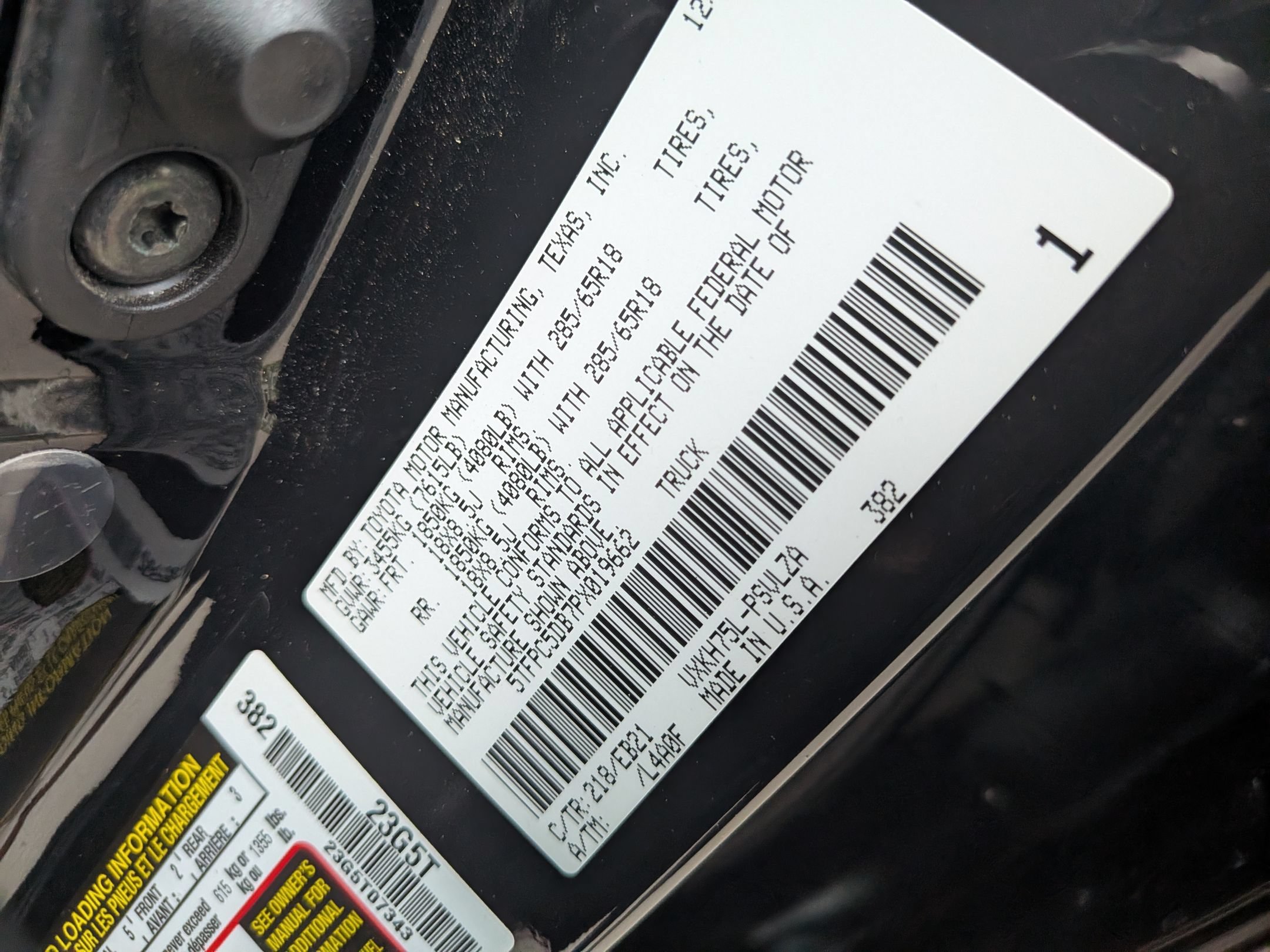 Used 2023 Toyota Tundra TRD Pro AWD/4WD image 39