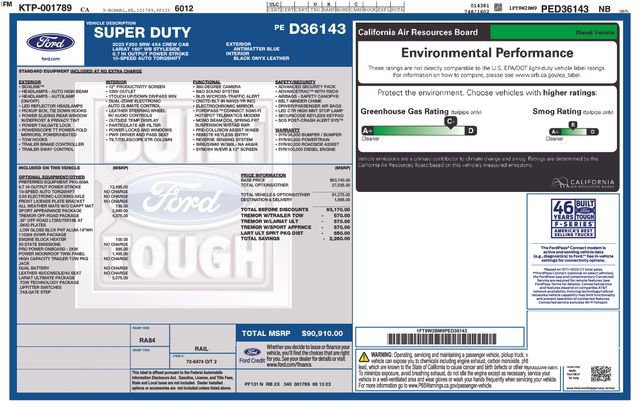 Certified 2023 Ford F250 Lariat w/ Lariat Ultimate Package image 39