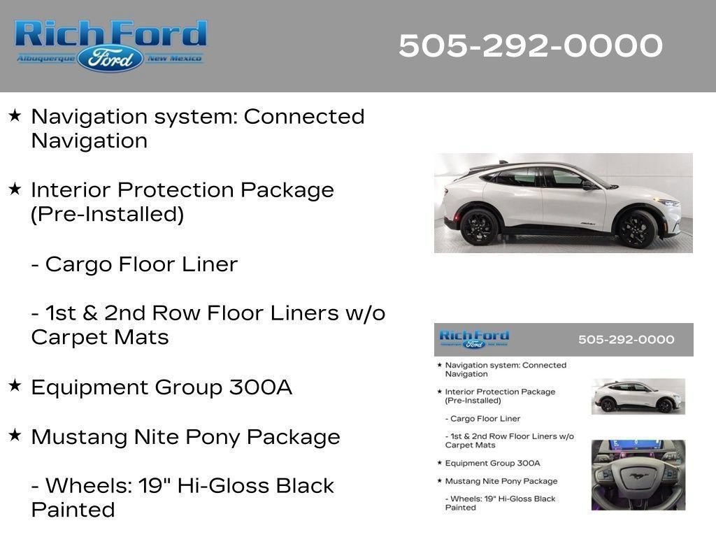 Certified 2023 Ford Mustang Mach-E Premium w/ Mustang Nite Pony Package AWD/4WD image 23