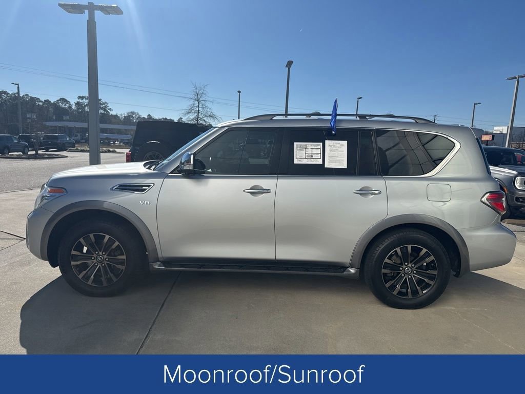 Used 2017 Nissan Armada Platinum w/ Captain Seat Package image 2