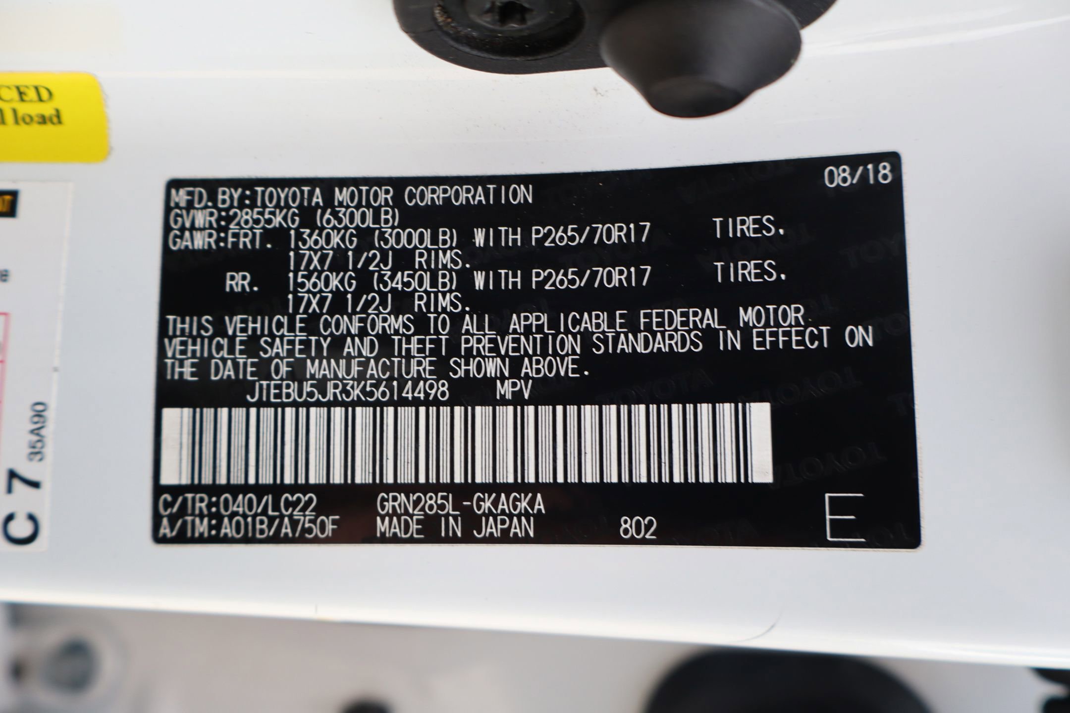 Used 2019 Toyota 4Runner TRD Off-Road Premium AWD/4WD image 31