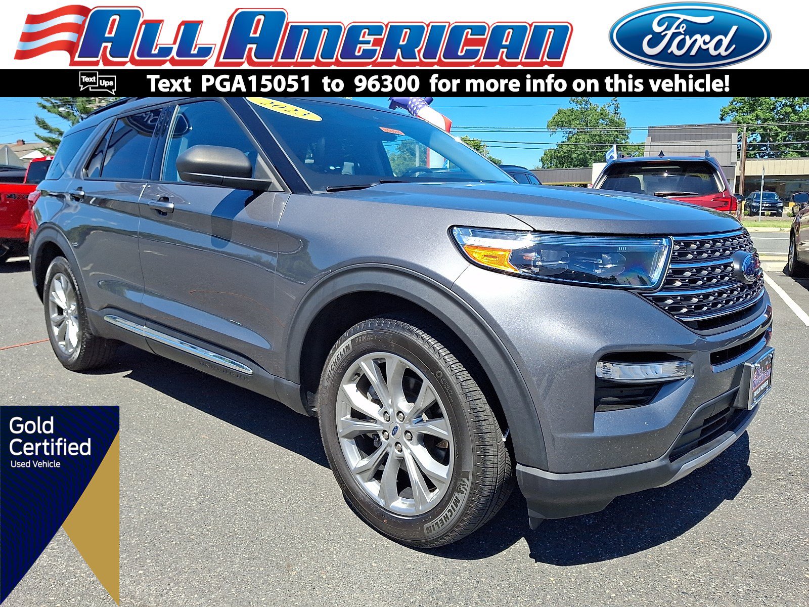 Certified 2023 Ford Explorer XLT w/ Equipment Group 202A AWD/4WD image 1