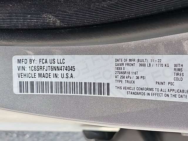 Used 2022 RAM 1500 Laramie AWD/4WD image 38