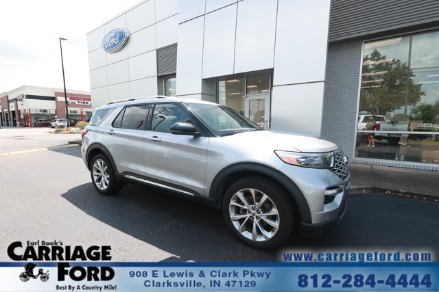 Certified 2021 Ford Explorer Platinum w/ Equipment Group 601A AWD/4WD image 1