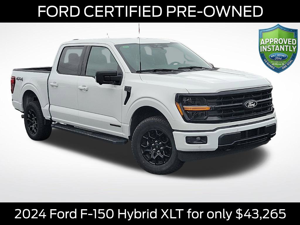 Certified 2024 Ford F150 XLT w/ Equipment Group 302A MID