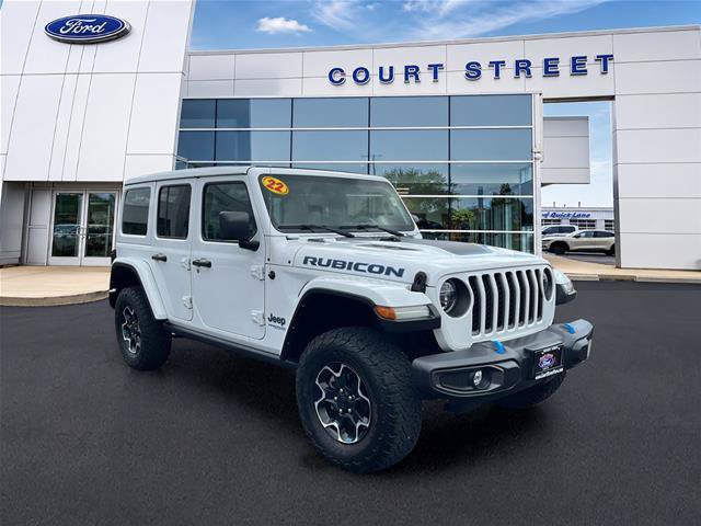 Used 2022 Jeep Wrangler Unlimited Rubicon 4xe w/ Cold Weather Group AWD/4WD image 3