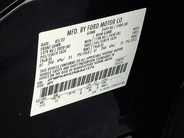 Certified 2022 Ford Edge Titanium image 26