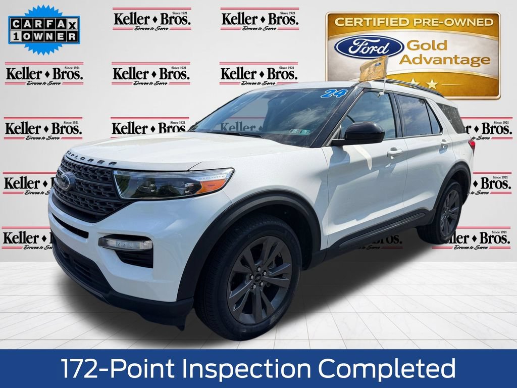 Certified 2024 Ford Explorer XLT w/ Equipment Group 202A AWD/4WD image 3