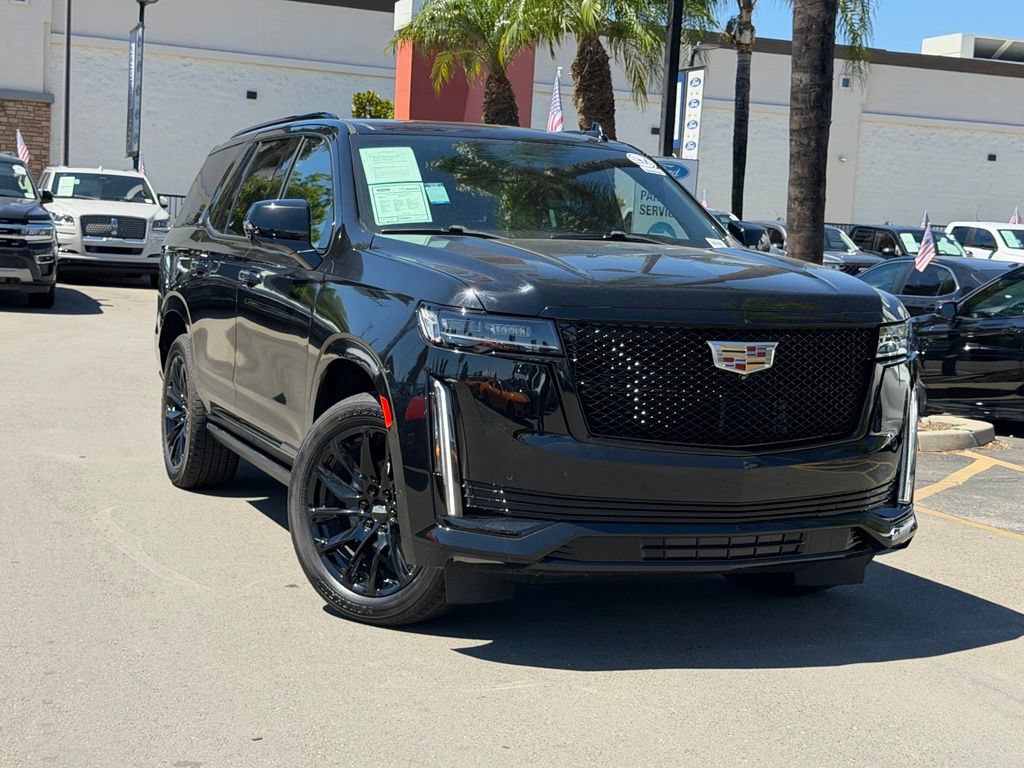 Used 2023 Cadillac Escalade Sport w/ LPO, ONYX Package RWD image 3