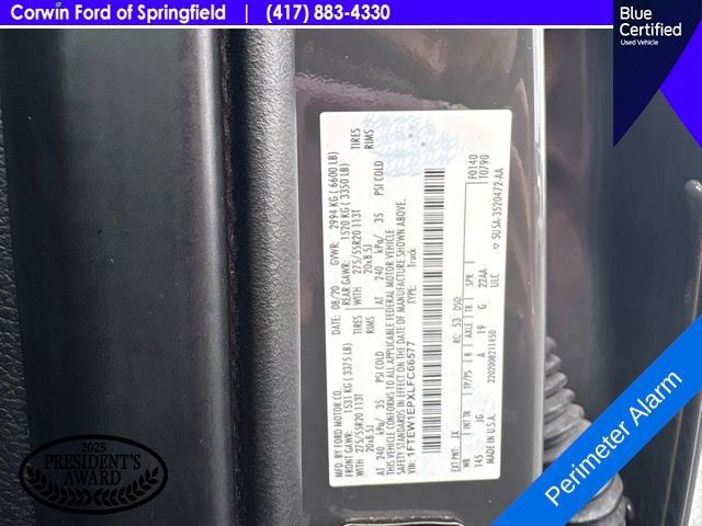 Certified 2020 Ford F150 XL w/ Equipment Group 101A Mid AWD/4WD image 18