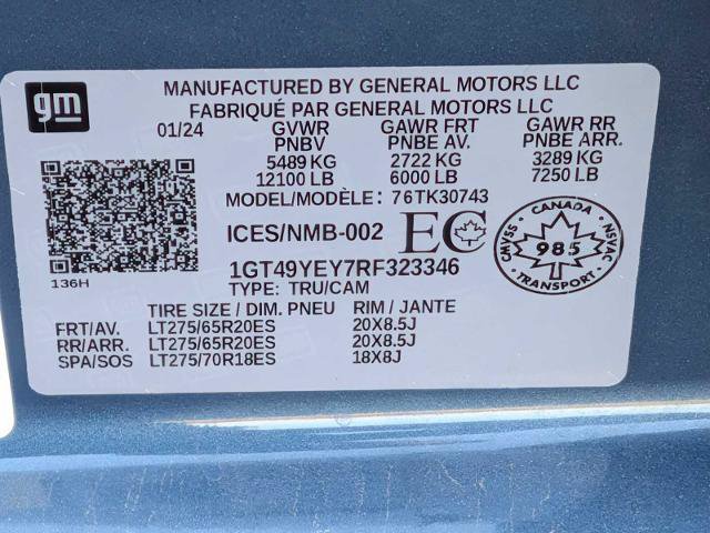 Used 2024 GMC Sierra 3500 Denali Ultimate AWD/4WD image 30