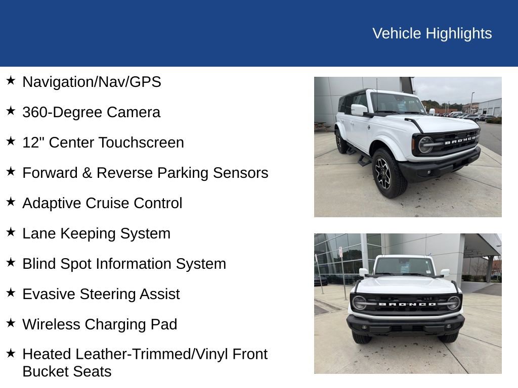 Certified 2024 Ford Bronco Outer Banks image 32