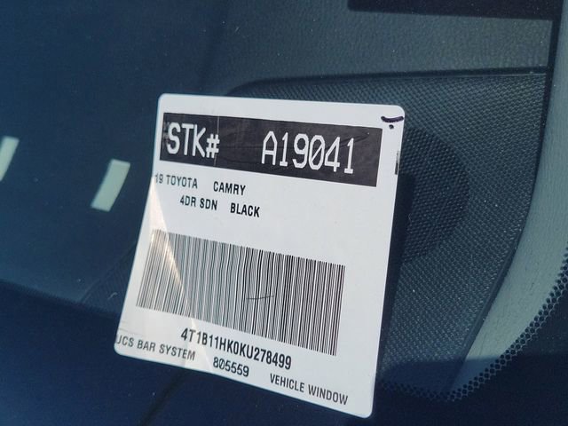 Used 2019 Toyota Camry SE FWD image 26