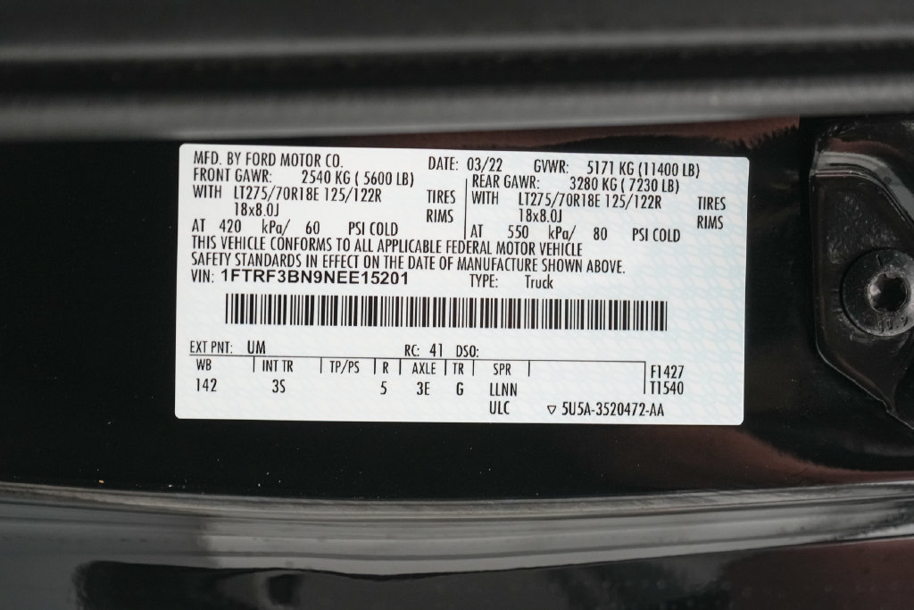 Certified 2022 Ford F350 XLT w/ XLT Value Package AWD/4WD image 27