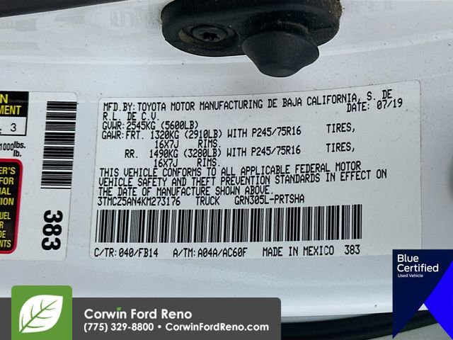 Used 2019 Toyota Tacoma SR AWD/4WD image 34