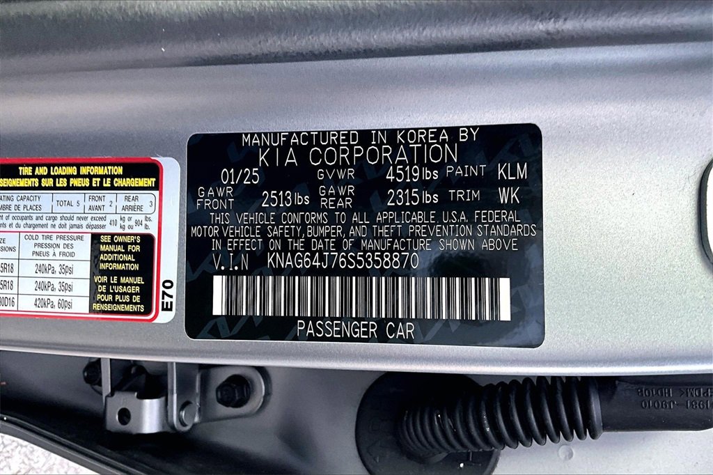 Used 2025 Kia K5 GT-Line w/ GT-Line Premium Package image 35
