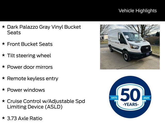 Certified 2023 Ford Transit 250 Medium Roof image 11