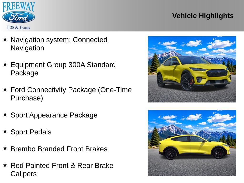 Certified 2025 Ford Mustang Mach-E Premium w/ Sport Appearance Package AWD/4WD image 4