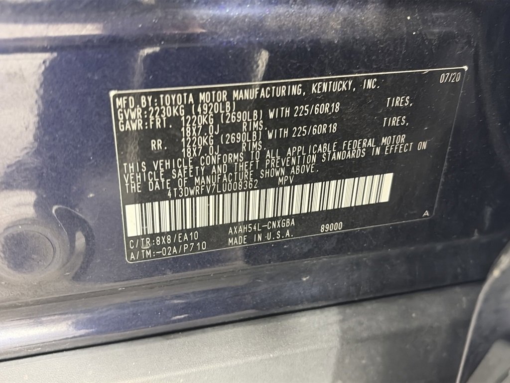 Used 2020 Toyota RAV4 Limited image 9