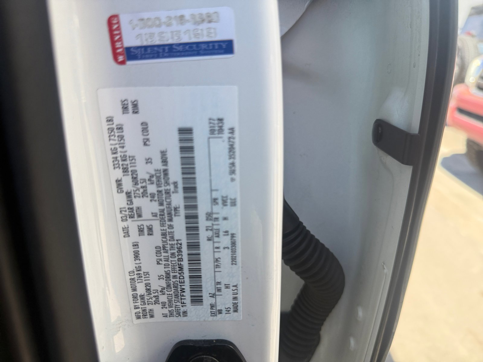 Certified 2021 Ford F150 Lariat w/ Equipment Group 502A High image 34