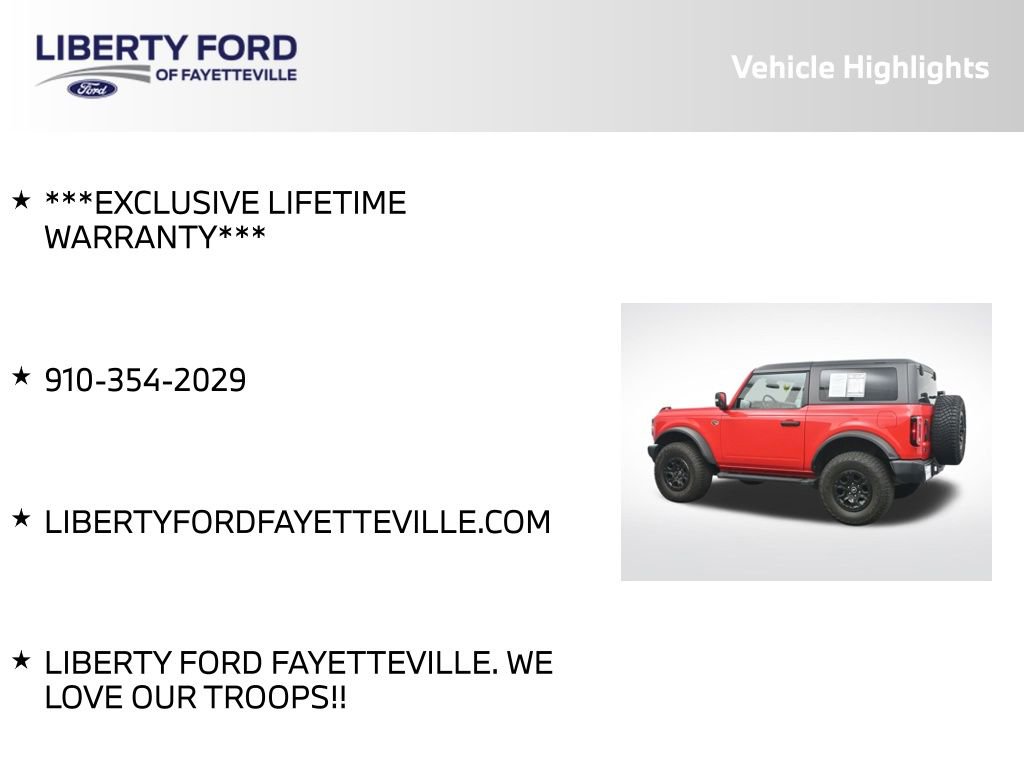 Certified 2022 Ford Bronco Wildtrak AWD/4WD image 5
