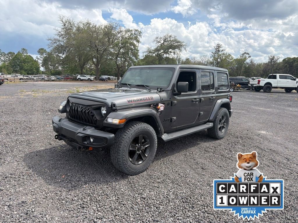 Used 2022 Jeep Wrangler Unlimited Sahara AWD/4WD image 1