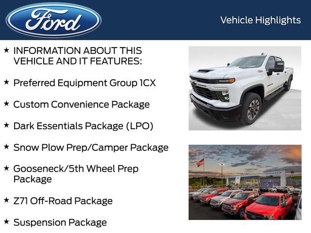 Used 2024 Chevrolet Silverado 2500 Custom w/ Custom Convenience Package AWD/4WD image 4