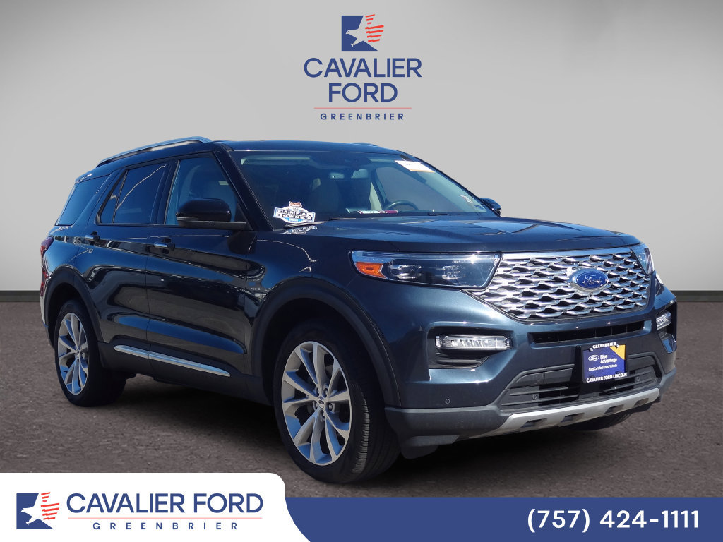 Certified 2023 Ford Explorer Platinum w/ Technology Package