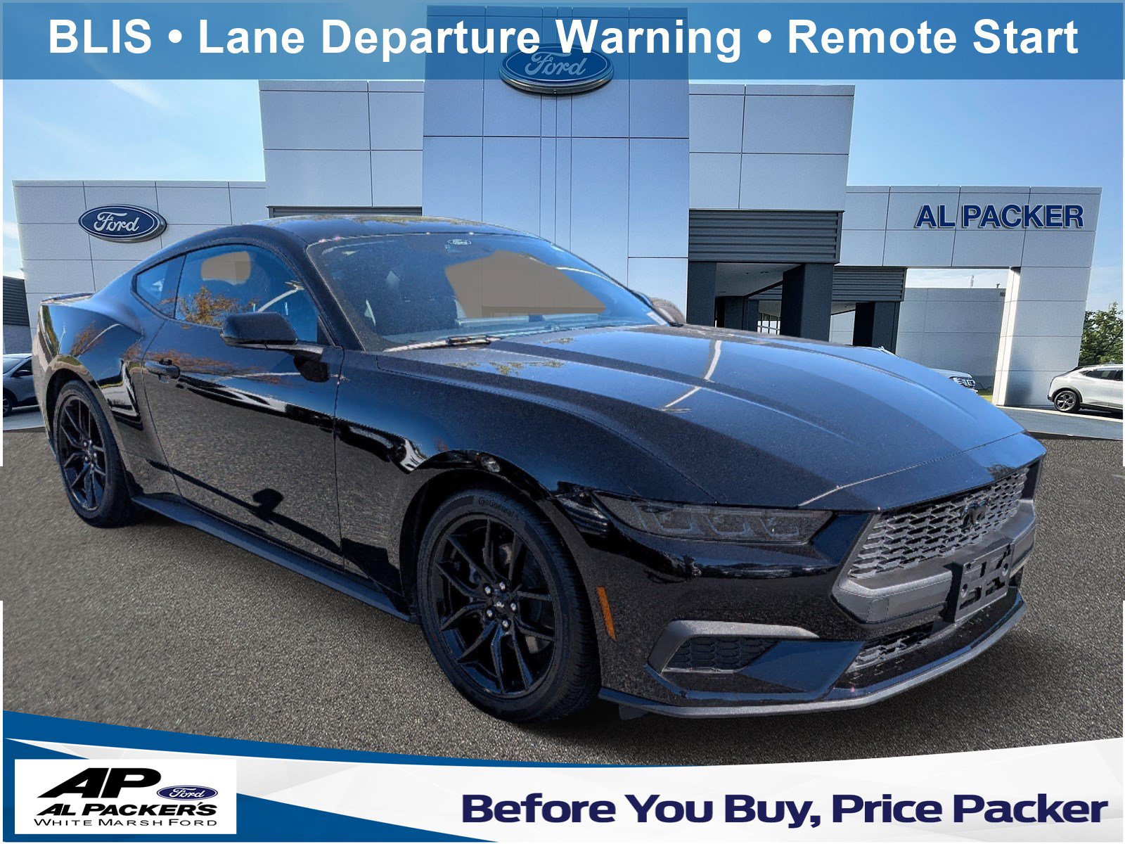 Certified 2026 Ford Mustang Coupe w/ Mustang Nite Pony Package