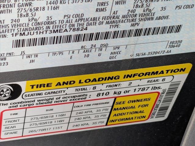 Certified 2021 Ford Expedition XLT w/ Cargo Package image 15