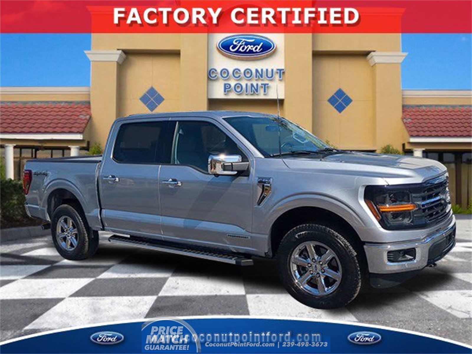Certified 2024 Ford F150 XLT w/ Equipment Group 302A MID image 7