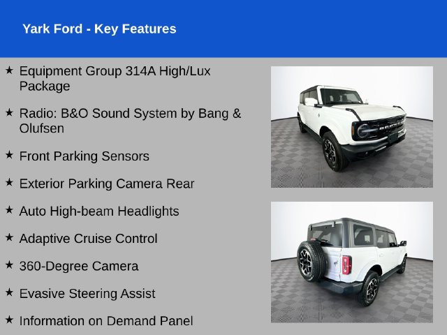 Certified 2024 Ford Bronco Outer Banks AWD/4WD image 2