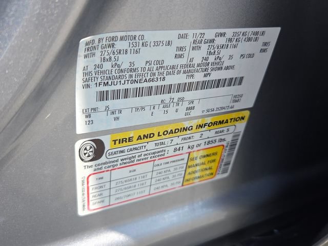 Certified 2022 Ford Expedition XLT AWD/4WD image 13