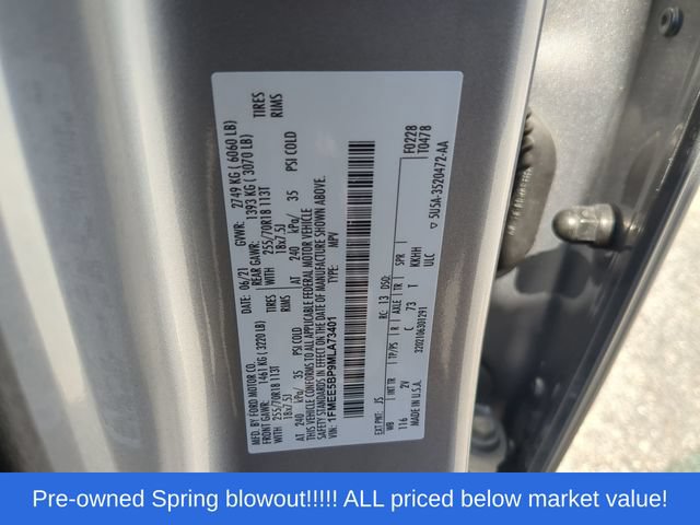 Certified 2021 Ford Bronco Outer Banks AWD/4WD image 48