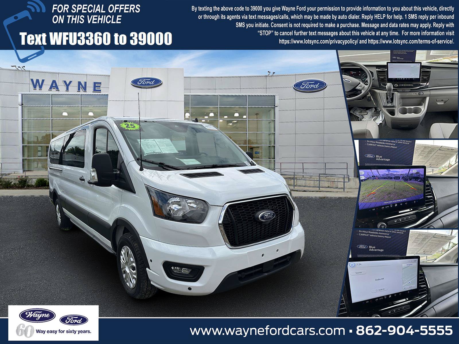 Certified 2025 Ford Transit 350 XLT RWD image 1