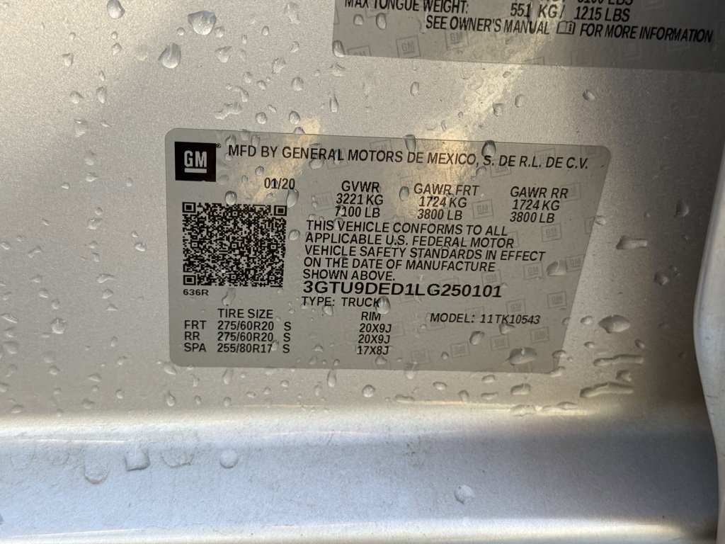 Used 2020 GMC Sierra 1500 SLT w/ SLT Premium Plus Package image 34