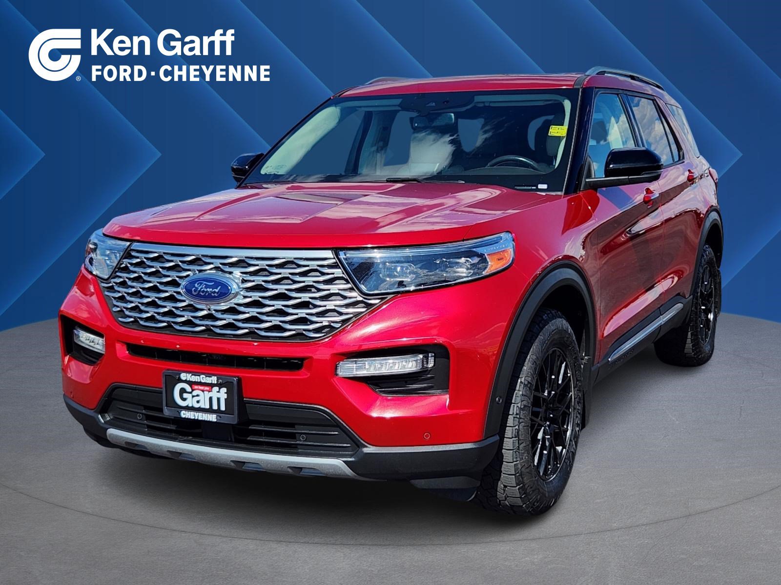 Certified 2022 Ford Explorer Platinum w/ Premium Technology Package AWD/4WD image 1