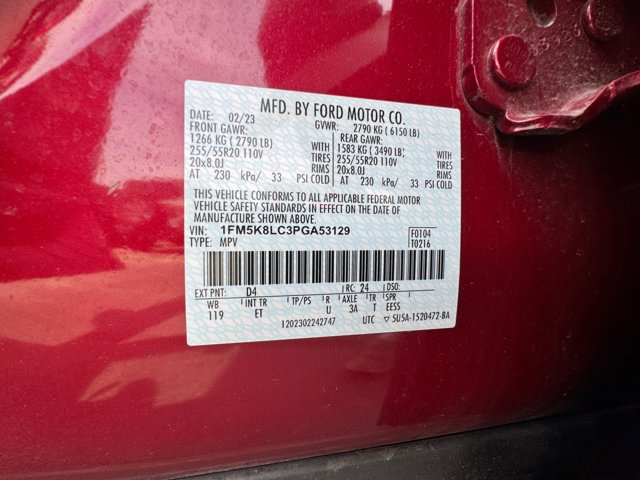 Certified 2023 Ford Explorer King Ranch w/ Technology Package AWD/4WD image 33