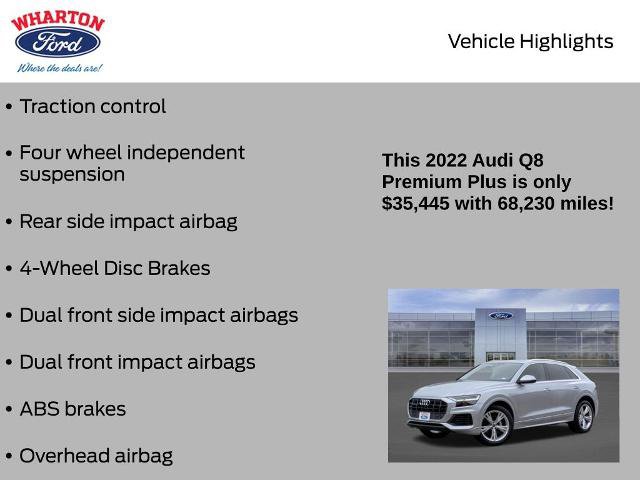Used 2022 Audi Q8 Premium Plus AWD/4WD image 10