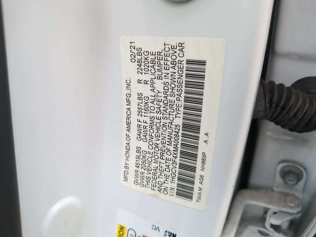 Used 2021 Honda Accord EX image 38