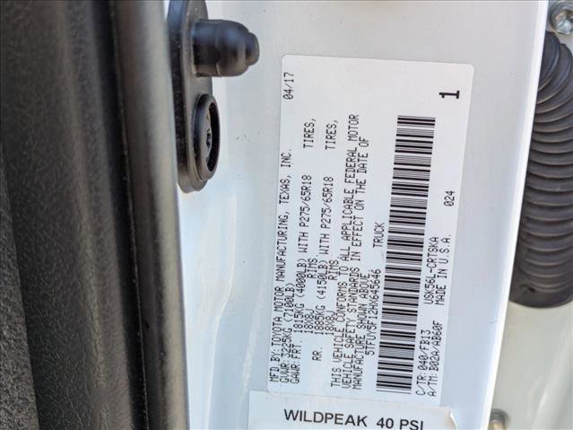 Used 2017 Toyota Tundra SR5 w/ TRD Off Road Package AWD/4WD image 23