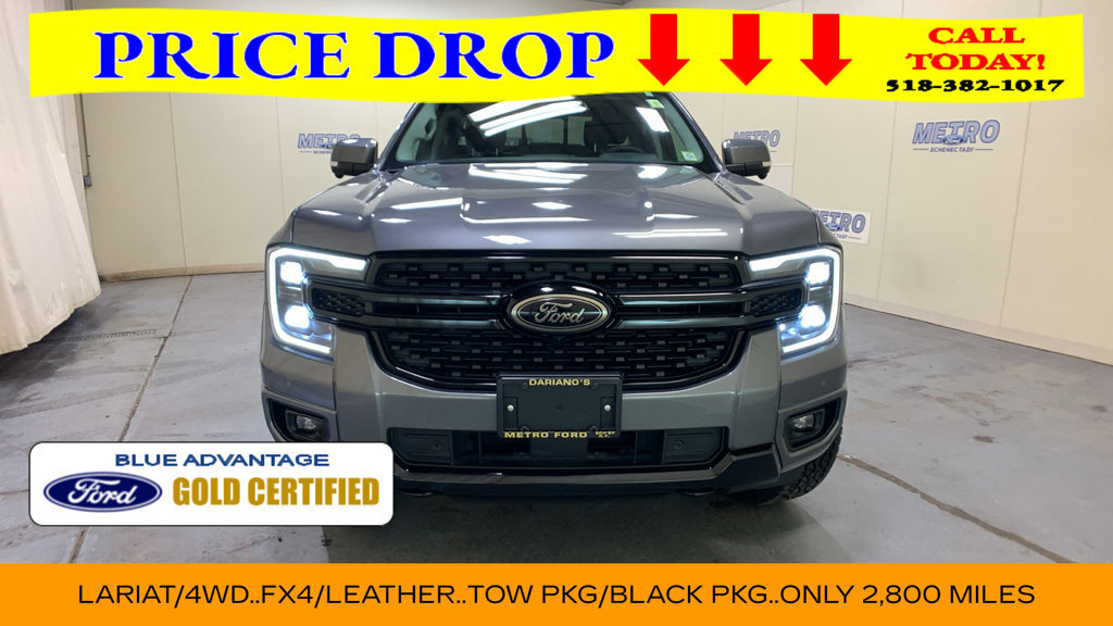 Certified 2025 Ford Ranger Lariat w/ FX4 Off-Road Package AWD/4WD image 8