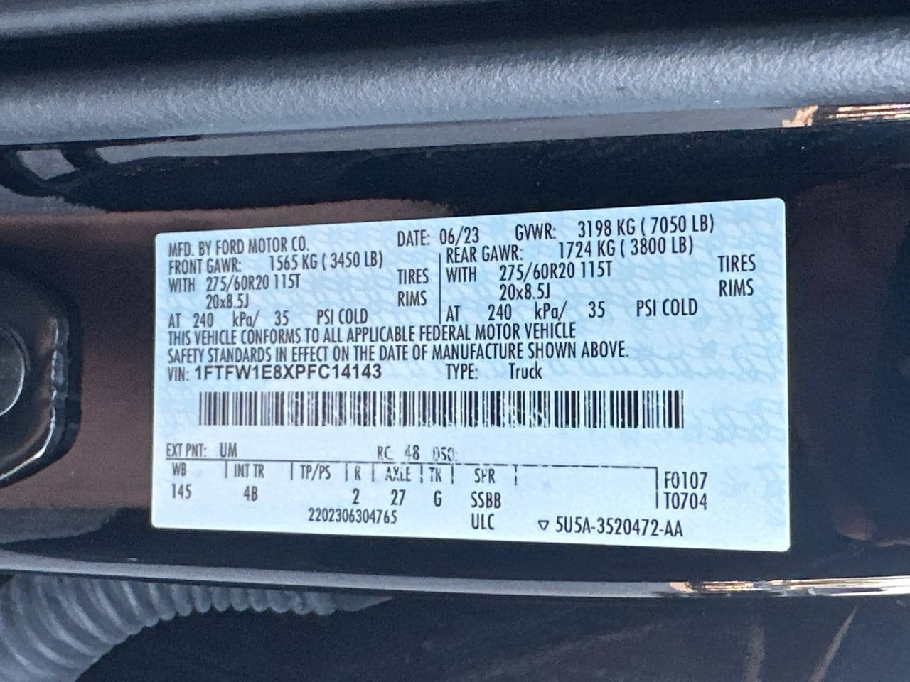 Certified 2023 Ford F150 XLT w/ Equipment Group 302A High AWD/4WD image 34