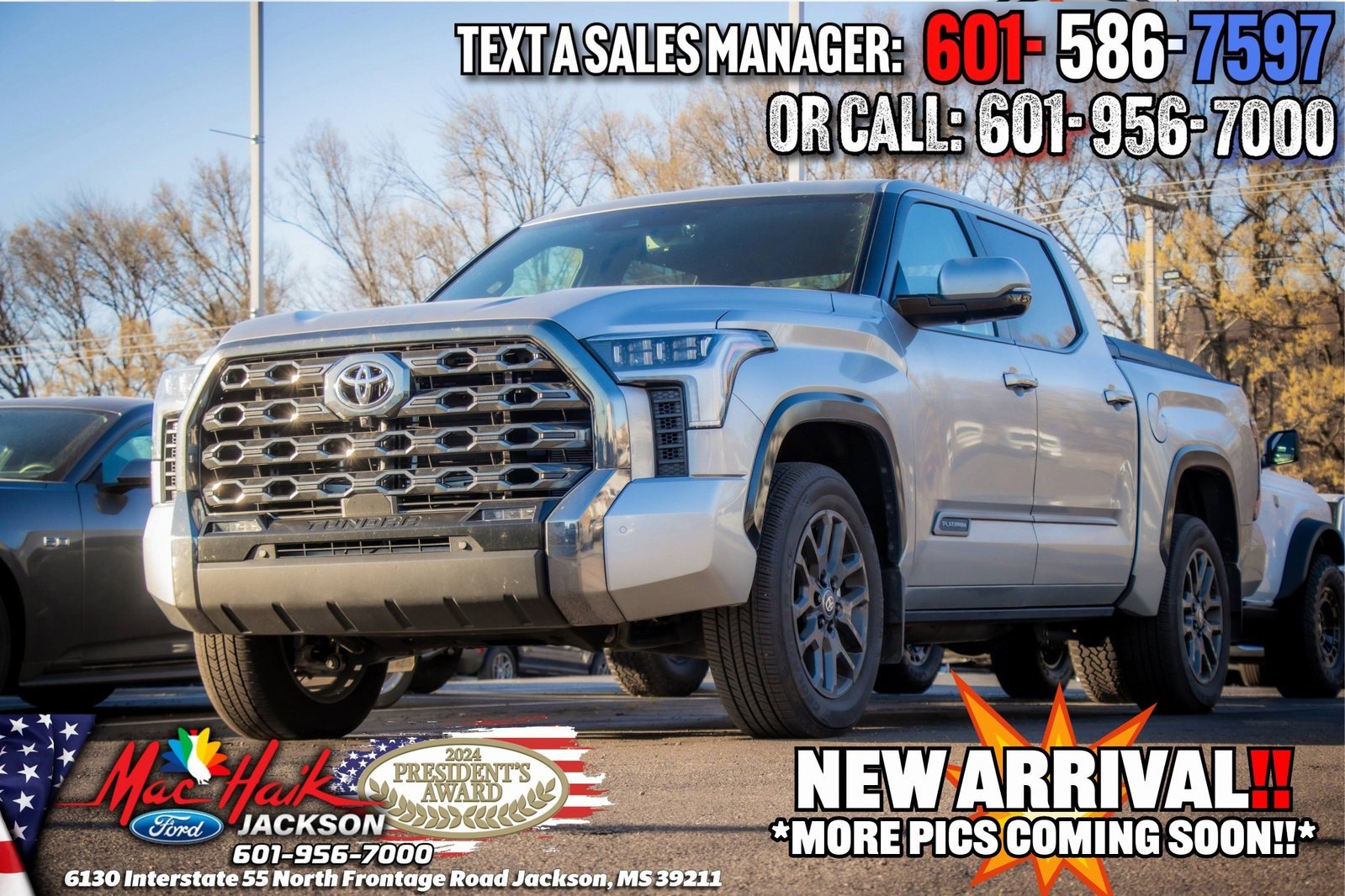Used 2025 Toyota Tundra Platinum image 1