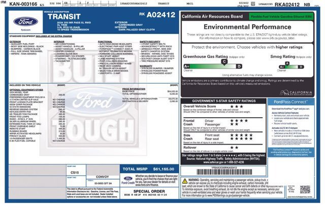 Certified 2024 Ford Transit 350 XL RWD image 27