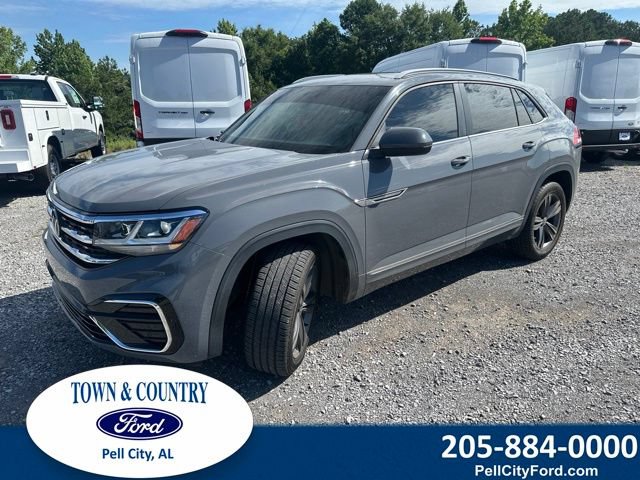 Used 2021 Volkswagen Atlas Cross Sport SE w/ Panoramic Sunroof Package FWD video 1