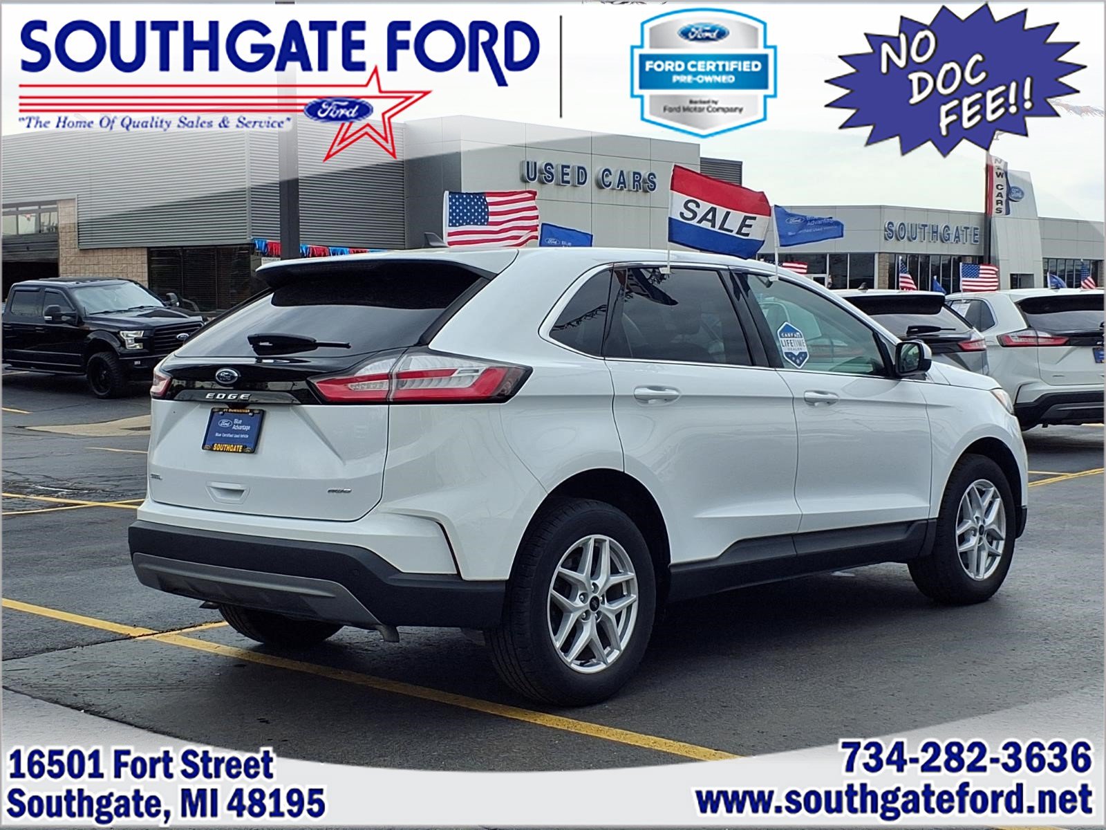 Certified 2024 Ford Edge SEL w/ Convenience Package AWD/4WD image 2