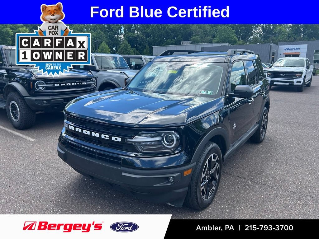Certified 2023 Ford Bronco Sport Outer Banks w/ Tech Package